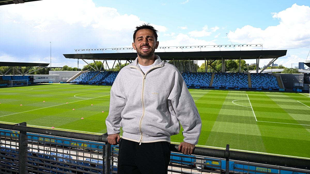 'At Man City if you don't win, you don't belong': BERNARDO SILVA on his 'intense' emotions around leaving, Pep Guardiola, winding up Liverpool, who'd win out of City and United's Treble teams... and a veiled dig at Arsenal's 'rugby' set-pieces