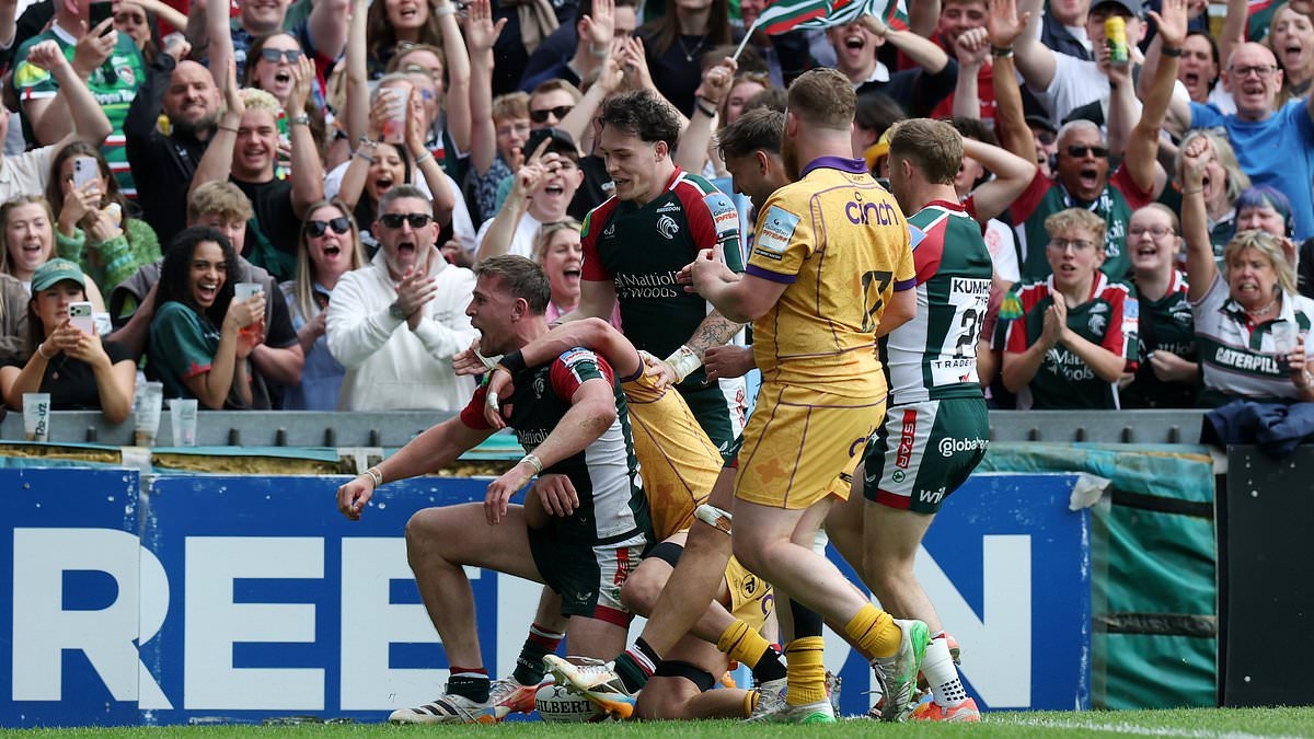 A six-metre-long python, kids in the dugout and a game plan designed to score 'worldies': The inside story of how Geoff Parling masterminded an unlikely Leicester title charge