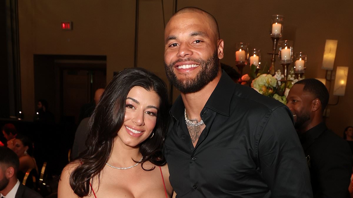 Dak Prescott and Sarah Jane Ramos put on united front to have 'best day' celebrating daughter's birthday... after calling off lavish wedding