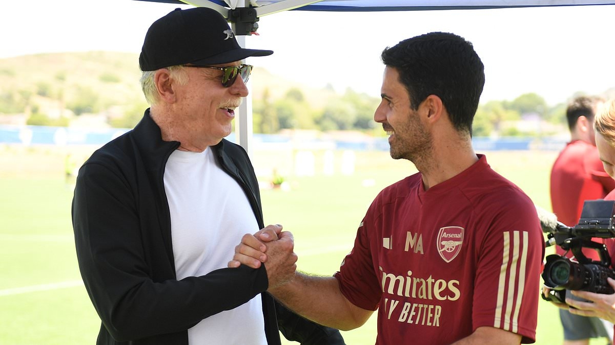 Inside the Kroenke Blueprint that ended Arsenal's title drought: A 'total reset' in 2019, the vital meeting Mikel Arteta was trembling over, Josh Kroenke's cheeky rebuke of Stan and pre-Atletico speech... and what's next including stadium expansion
