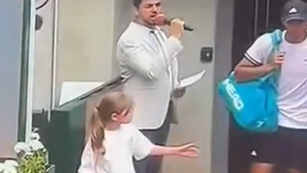 French Open star Rafael Jodar under fire again for brutally snubbing young mascot... days after ball girl 'shove' sparked fury