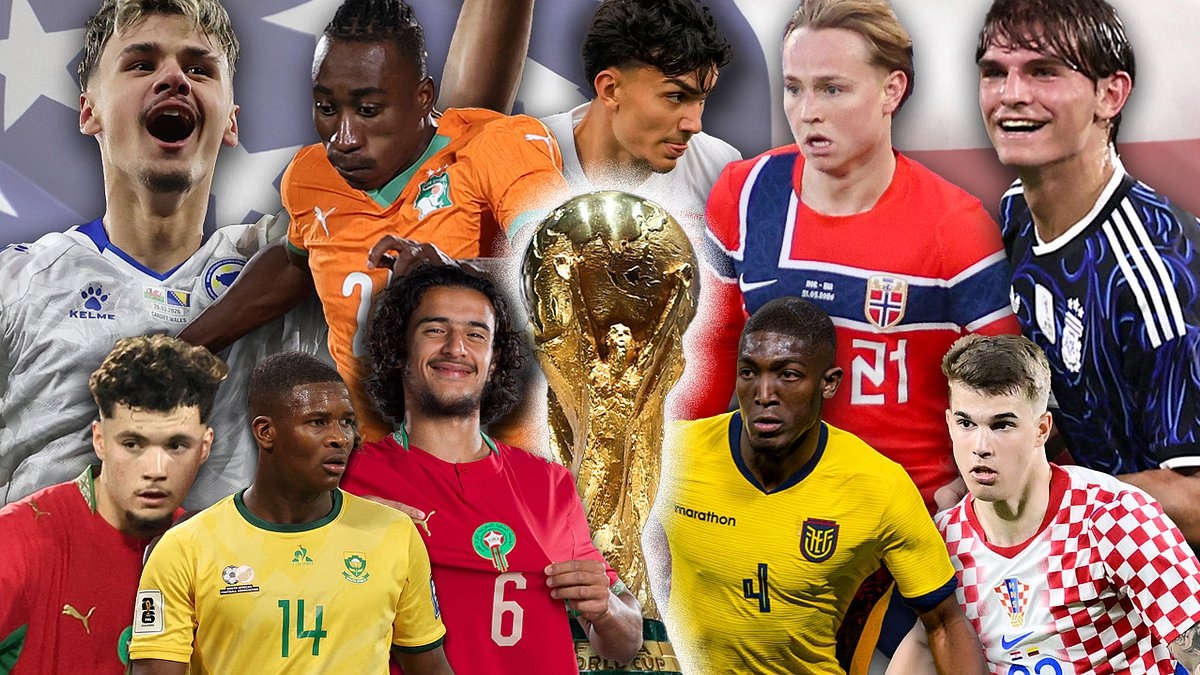 The young stars you HAVEN'T heard of about to light up the World Cup - our expert talent-spotter has picked out 32 top talents, from an Everton target who could haunt England to Uzbekistan's answer to Lionel Messi