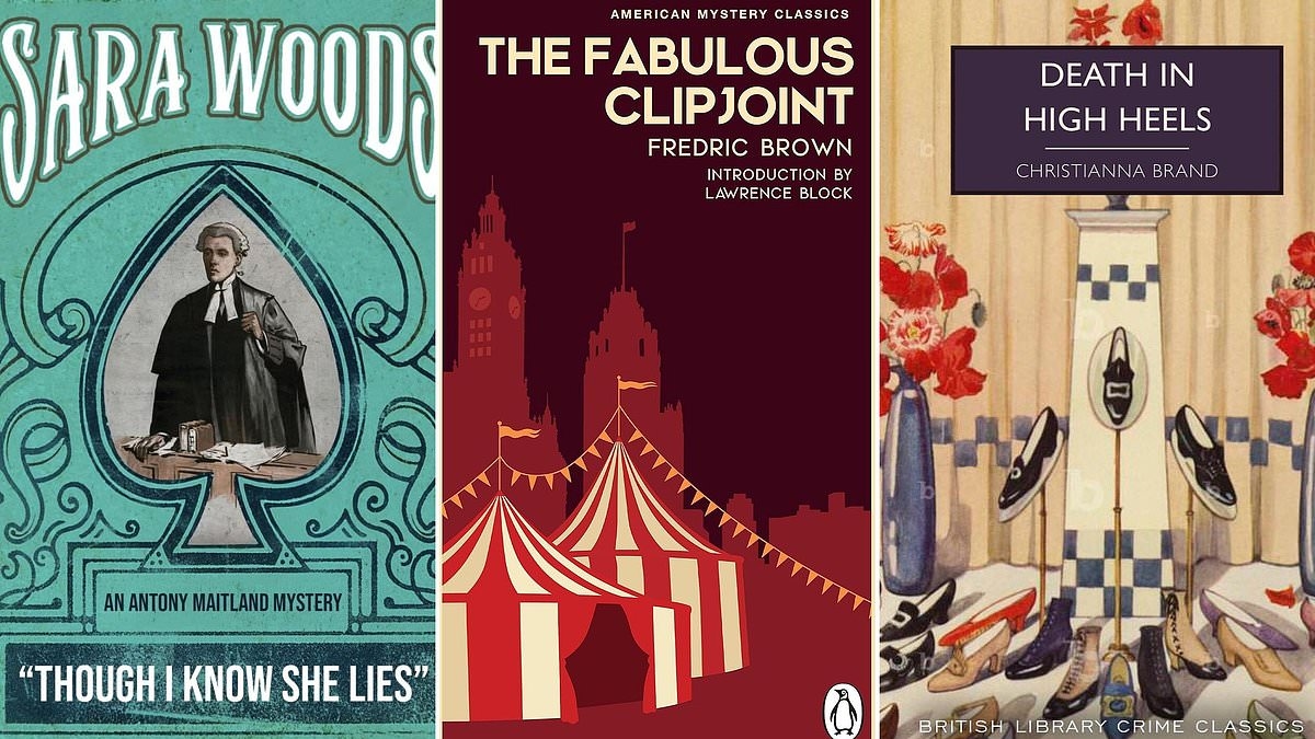 Can quirky duo solve a murder most foul? The Fabulous Clipjoint by Fredric Brown, Death in High Heels by Christianna Brand, Though I Know She Lies by Sara Woods