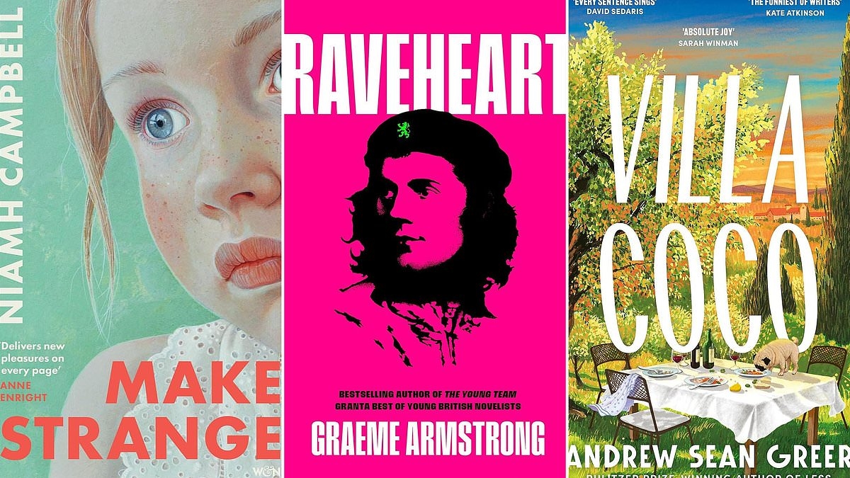 'This is really good...drop everything kind of good' literary fiction out now: MAKE STRANGE by Niamh Campbell, RAVEHEART by Graeme Armstrong, VILLA COCO by Andrew Sean Greer