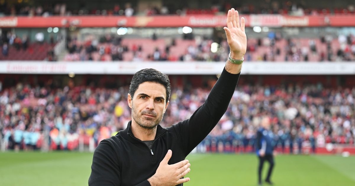 Mikel Arteta makes new Arsenal vow in on-pitch speech to Gunners supporters