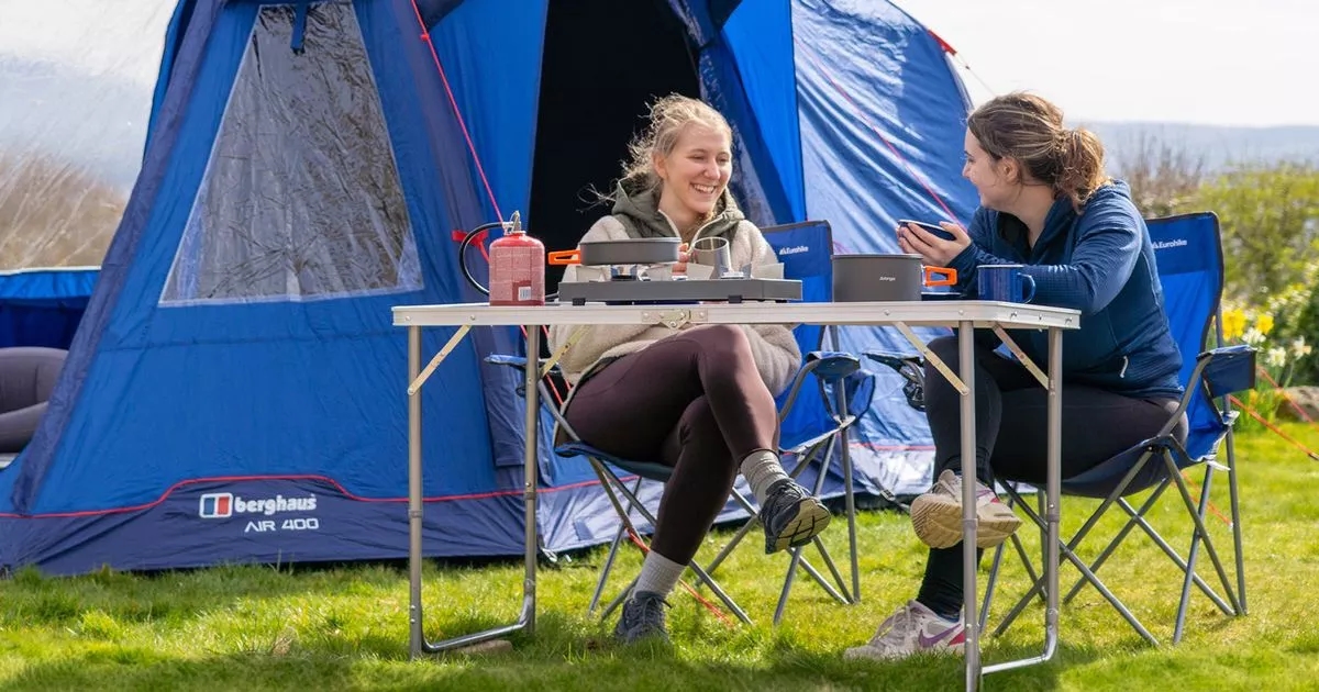 Big camping sale including tent that stood 'a month's rain in a day' now £146 off