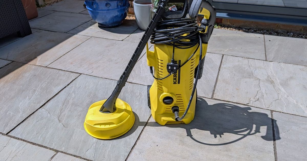 'I tried this discounted Karcher pressure washer and my patio has never looked so good'