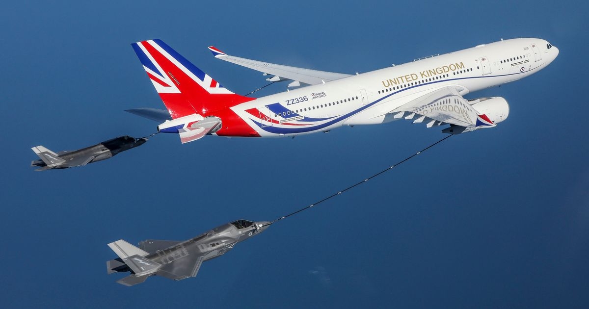 Samolot RAF-u „Brexit” odsunięty od roli VIP-a po tym, jak patriotyczne malowanie kosztowało 1 mln funtów