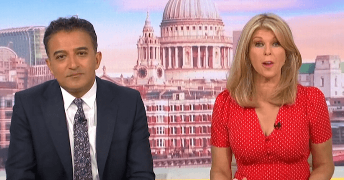 ITV Good Morning Britain presenter reacts to 'really worrying' breaking news live on air