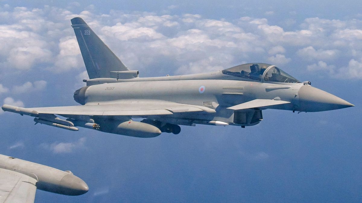 RAF fighter jets in Middle East fitted with new laser system to take out enemy drones