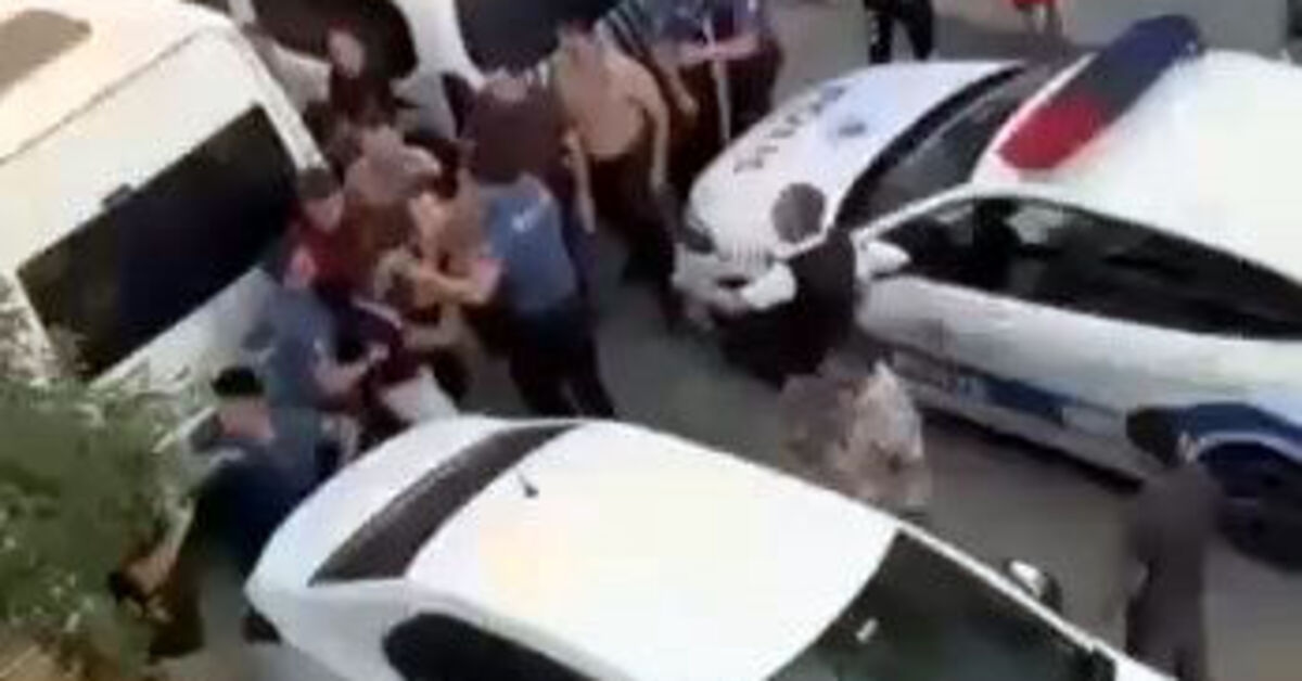Kavga sonrası eve kaçan şüpheli camı kırdı