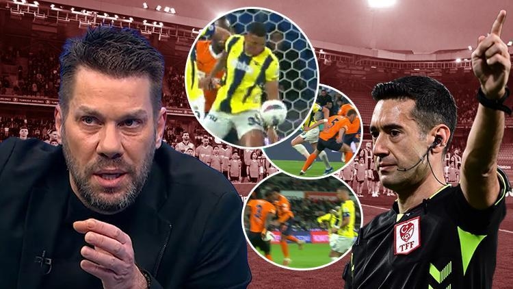 Fırat Aydınus, Başakşehir-Fenerbahçe maçının hakemi Burak Pakkan'ın performansını değerlendirdi: 'Dzeko'nun düşürülmesi penaltıydı, Talisca ikinci sarıdan atılmalıydı'