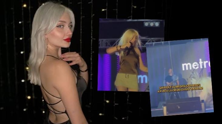 Young singer collapses on stage! The moment that left its mark on social media