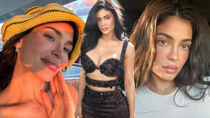 Kylie Jenner's bikini poses caused a stir on the Greek beaches