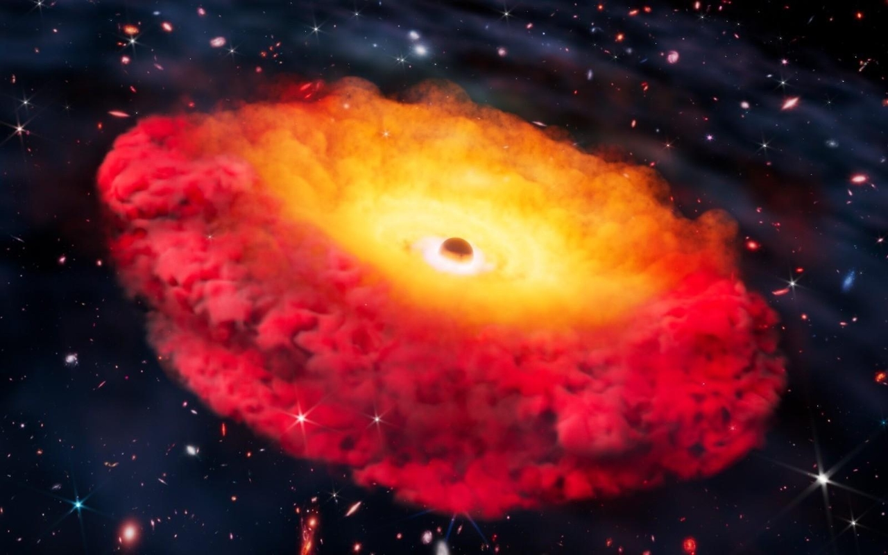 Se descubre el agujero negro más antiguo del universo