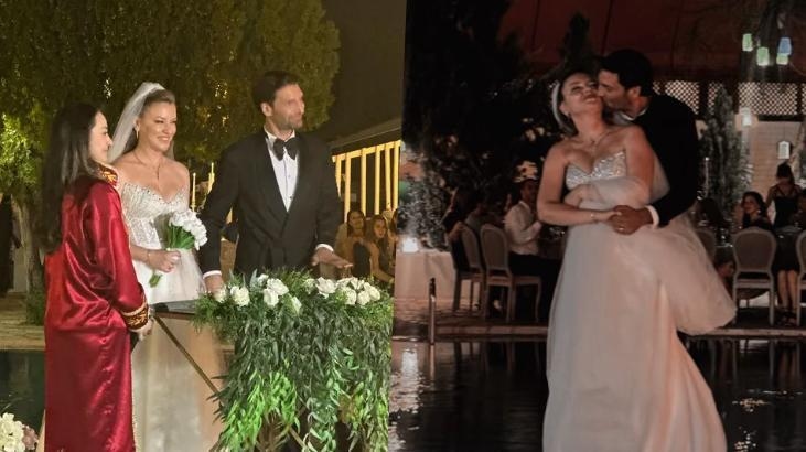 Their meeting story was surprising! Famous actors Taner Rumeli and Ceyda Aşık got married