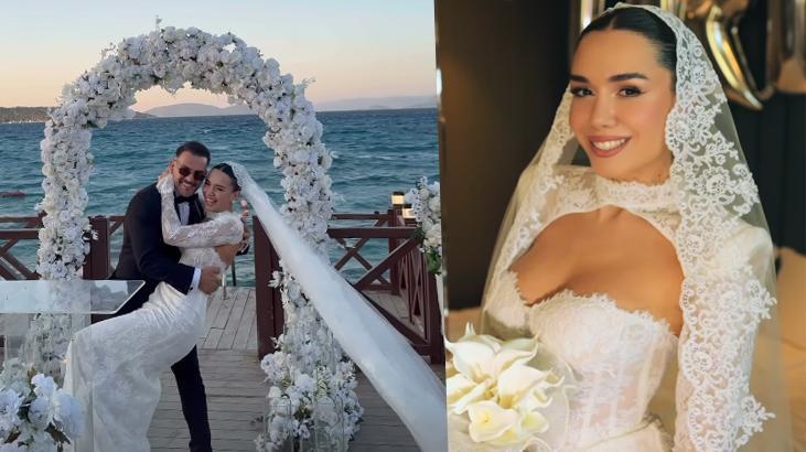 Ex-participante do Survivor se casou! Trocou dois vestidos de noiva