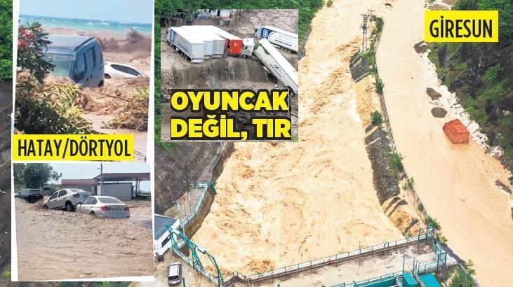 Sağanakla gelen sel