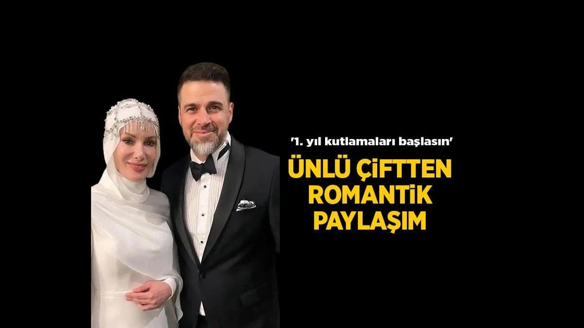 Новости: Гамзе Озчелик и ее муж Решад Стрик отметили первую годовщину свадьбы