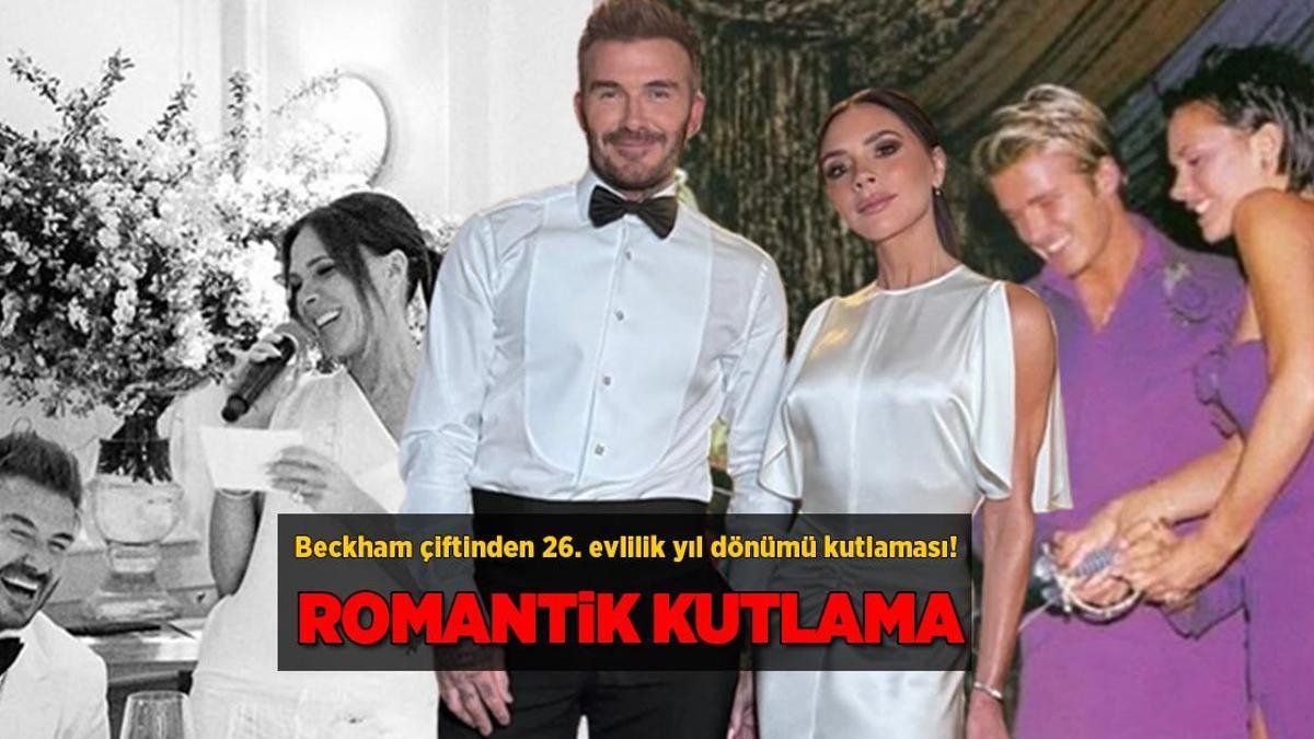 ¡Los Beckham celebran su 26.º aniversario de bodas! «Gracias por construir nuestra vida».