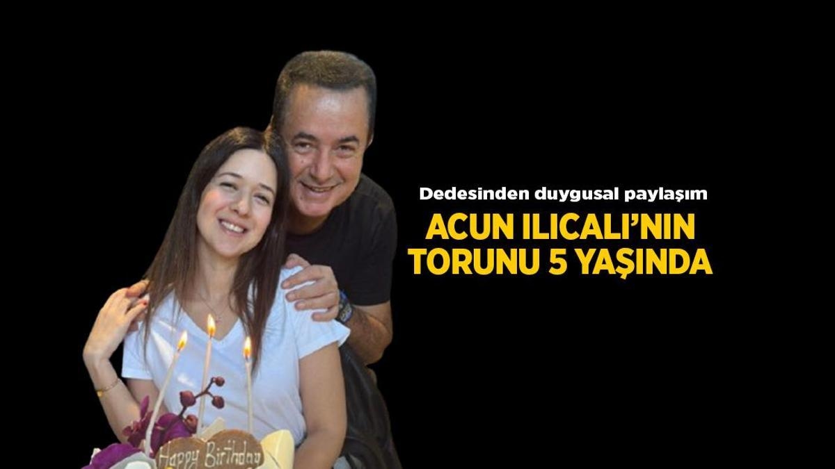 Haberler: Acun Ilıcalı'nın torunu Begüm 5 yaşına girdi! İşte son hali