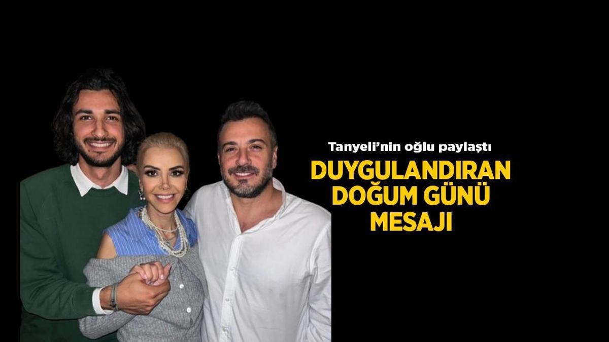 Latest News: Tanyeli's son Taylan shares an emotional Instagram post: This photo means a lot to me