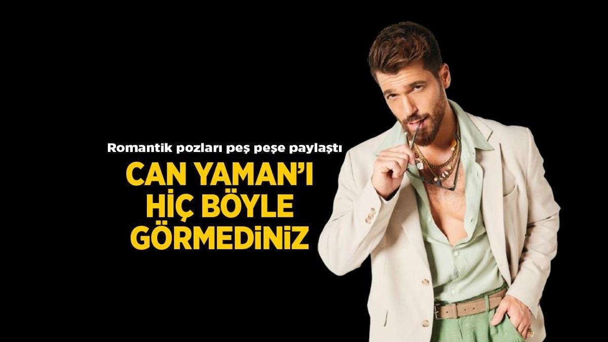 Latest News: New loving poses from Can Yaman and his girlfriend Sara Bluma