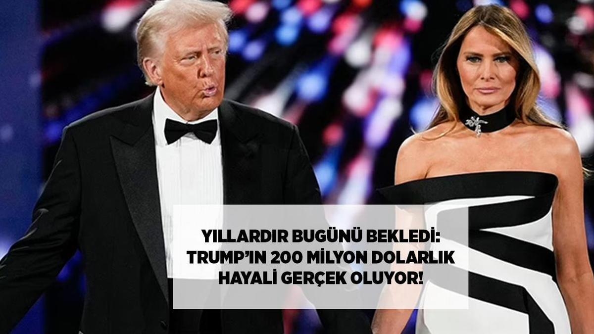 HE WAITED FOR TODAY FOR YEARS: TRUMP'S $200 MILLION DREAM IS COMING TRUE!