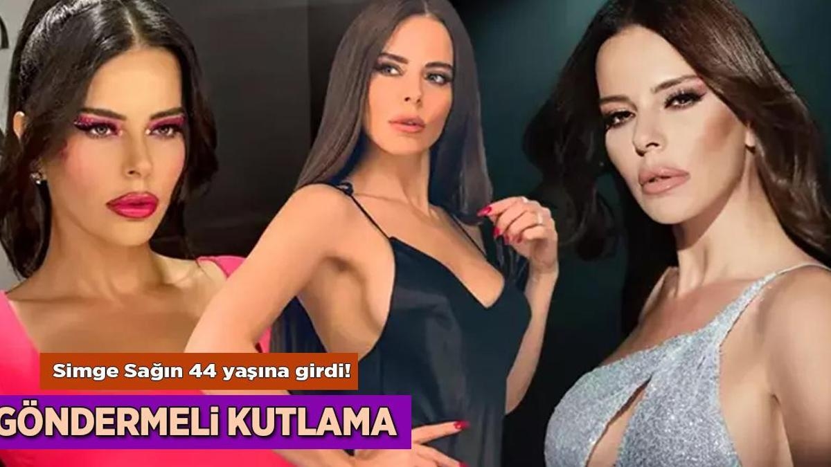 Noticias: ¡Simge Sağın cumple 44 años! Su publicación de cumpleaños con una foto llama la atención.