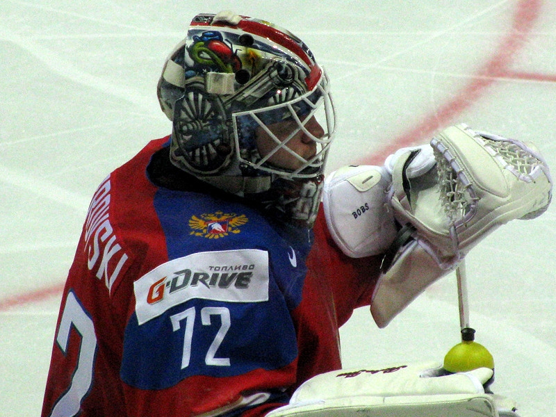 Kaleci Sergei Bobrovsky, IIHF Dünya Şampiyonası'nda Rusya Milli Takımı'na güç katacak.