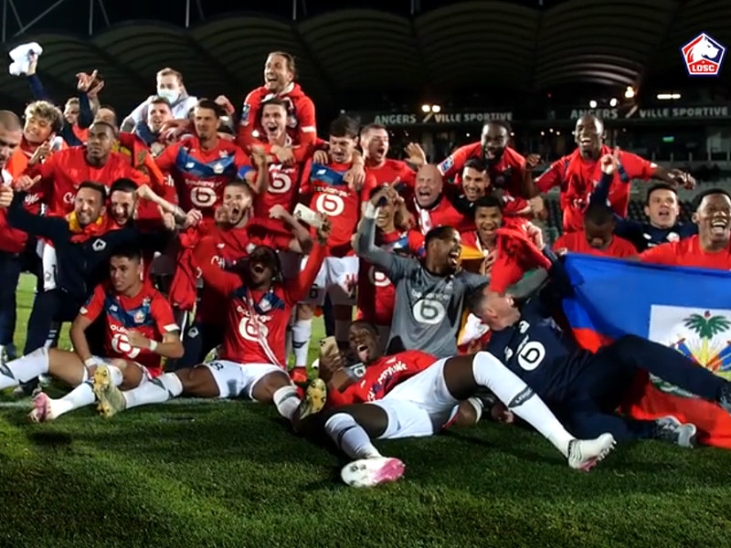 Lille, on yıl aradan sonra ilk kez Fransa futbol şampiyonu oldu.