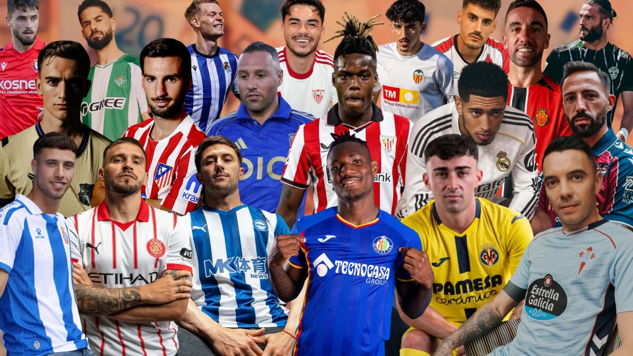 The exorbitant prices of La Liga football shirts: from Getafe's 82 euros, the cheapest, to Real Madrid's over 200 euros.