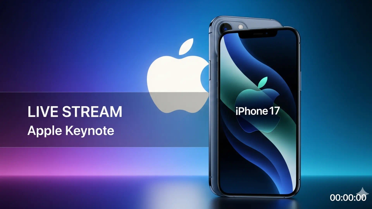 Schedule and where to watch the unveiling of the new iPhone 17 and all the latest Apple news live.