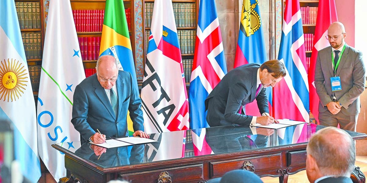 Mercosur signs FTA with EFTA countries