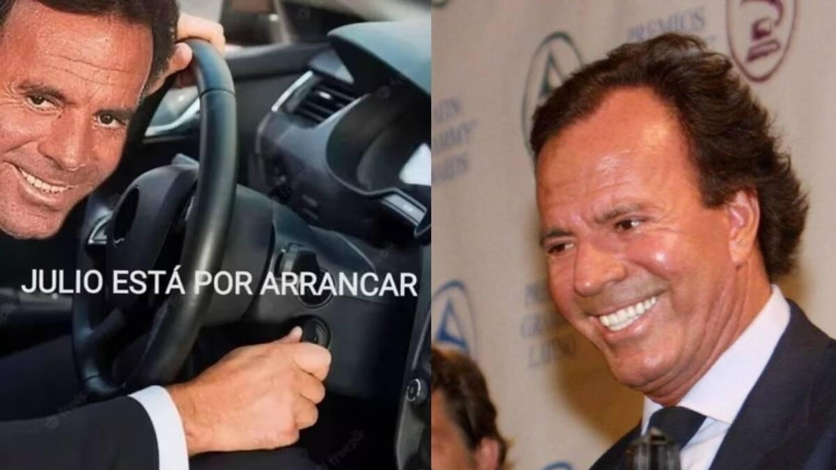 Julio Iglesias e os memes que marcam a chegada de julho: uma tradição digital atemporal.
