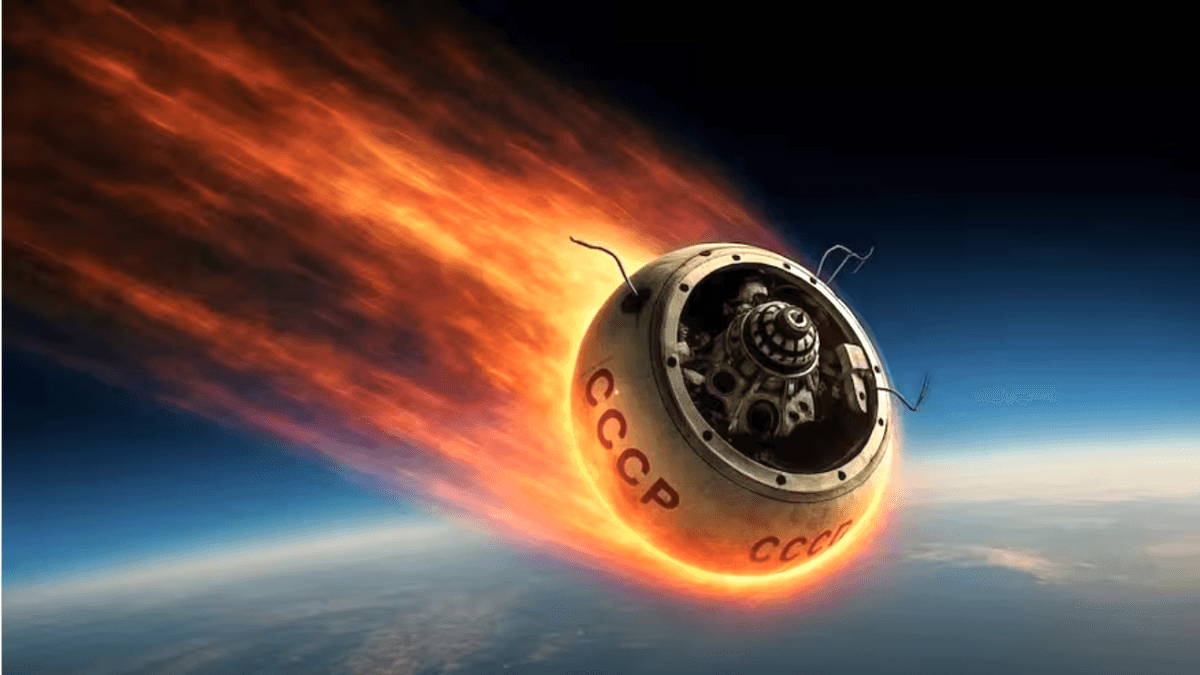 Die sowjetische Sonde Cosmos 482 stürzt nach 53 Jahren im Orbit auf die Erde.
