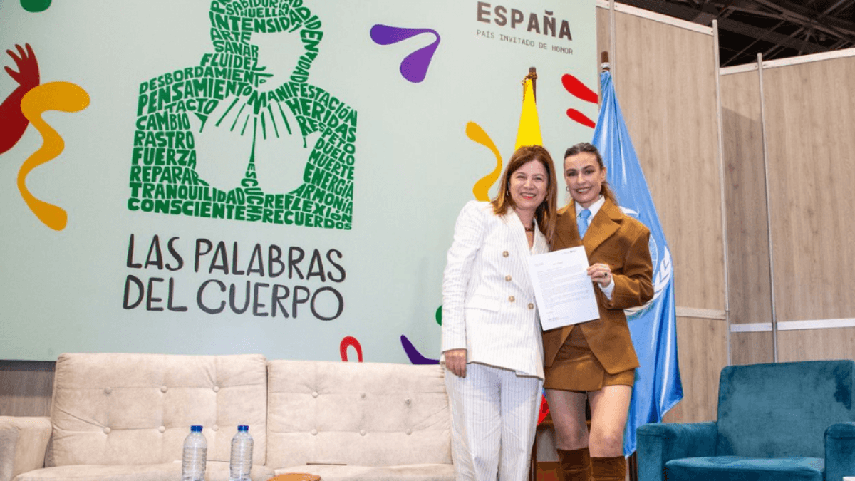 Marcela Mar é nomeada Embaixadora Nacional da Boa Vontade pela ONU Mulheres na Colômbia.