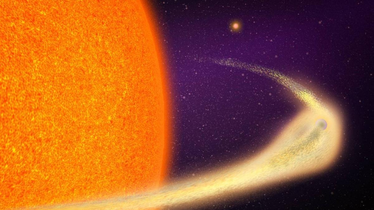 MIT-Wissenschaftler entdecken einen zerfallenden Planeten mit einem kometenartigen Schweif