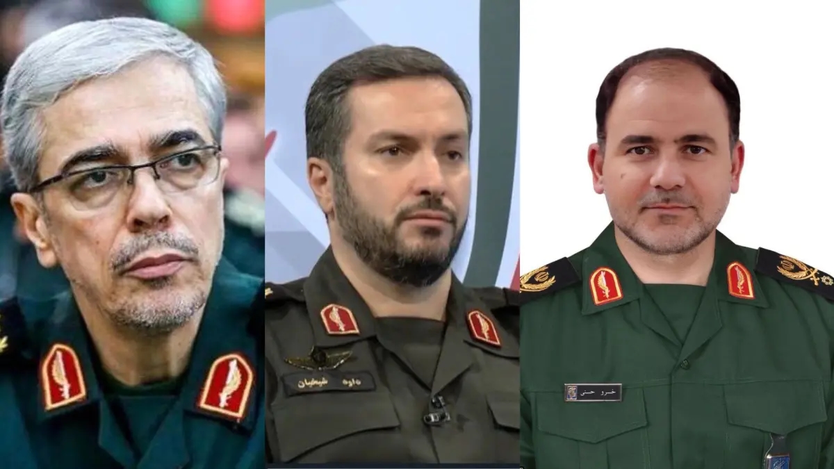Irán informa la muerte de otros siete comandantes de su Fuerza Aeroespacial en medio del conflicto