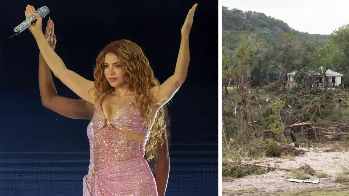 Shakira will donate part of her concert proceeds to Texas flood victims: "My prayers are with you."