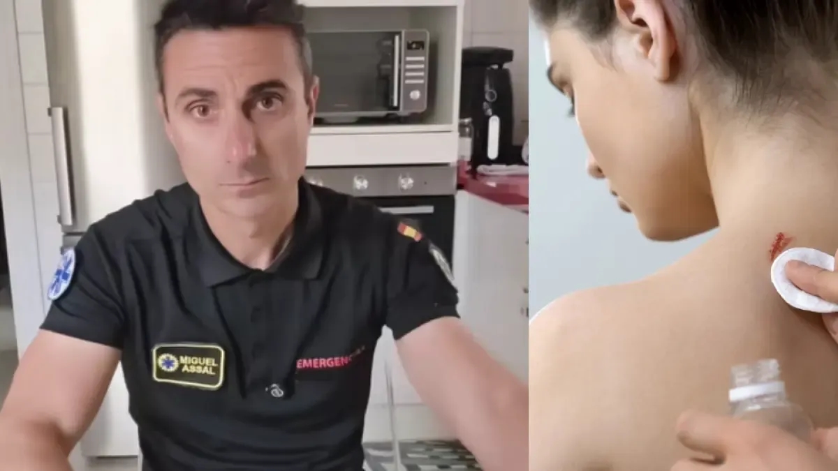 Especialista em primeiros socorros explica como limpar um ferimento sem água oxigenada ou álcool: 'A cura pode ser pior que a doença'
