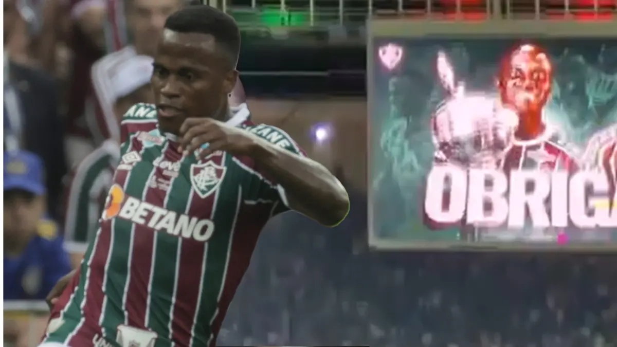 Jhon Arias vivió una emotiva despedida de los hinchas de Fluminense, ante su inminente transferencia al Wolverhampton: video