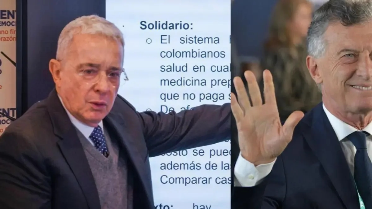 Former President Álvaro Uribe receives support from Mauricio Macri: "We support him with the conviction that he consistently demonstrated his innocence."