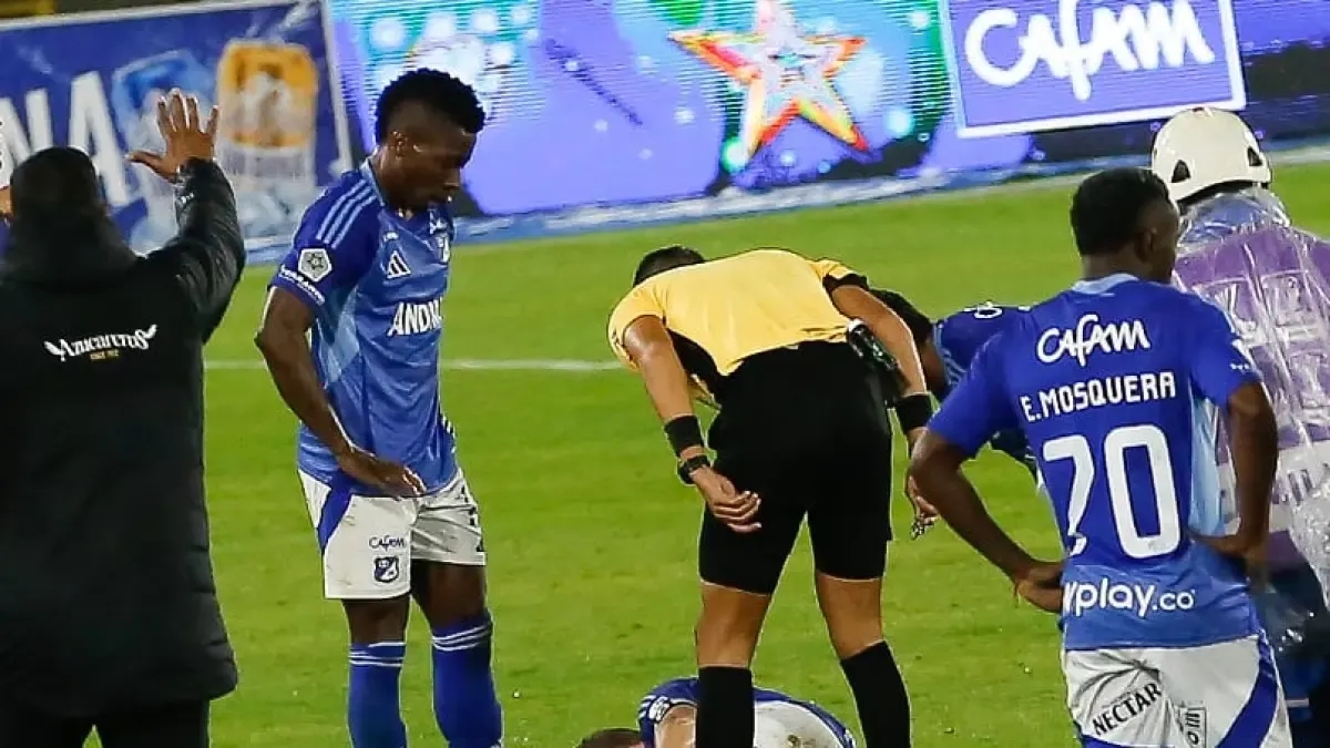 Andrés Llinás has already undergone surgery and is beginning his recovery process to return to playing for Millonarios. What was the injury he suffered?