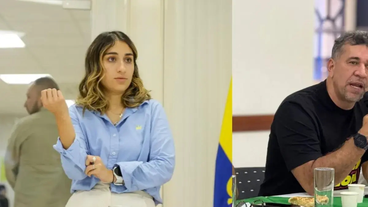 Laura Sarabia ve León Fredy Muñoz, kaçak Carlos Ramón González'in Nikaragua'daki ikametgahı konusundaki tartışmanın ardından suçlandı.