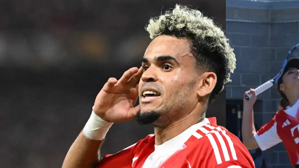 Camila Osorio sloot zich aan bij de golf van steun voor Luis Díaz: ze trainde voor de US Open in haar Bayern München-shirt, video