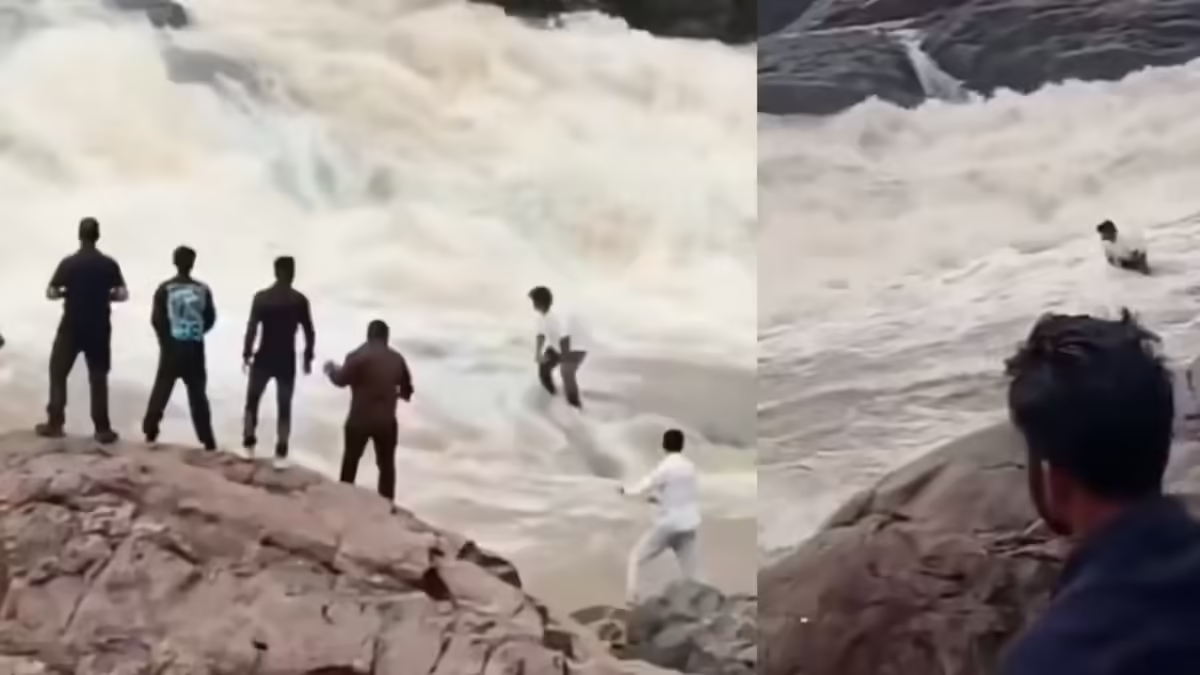 Ein 22-jähriger YouTuber stirbt, nachdem er beim Aufnehmen eines Videos für seinen Kanal von einem Wasserfall mitgerissen wurde.