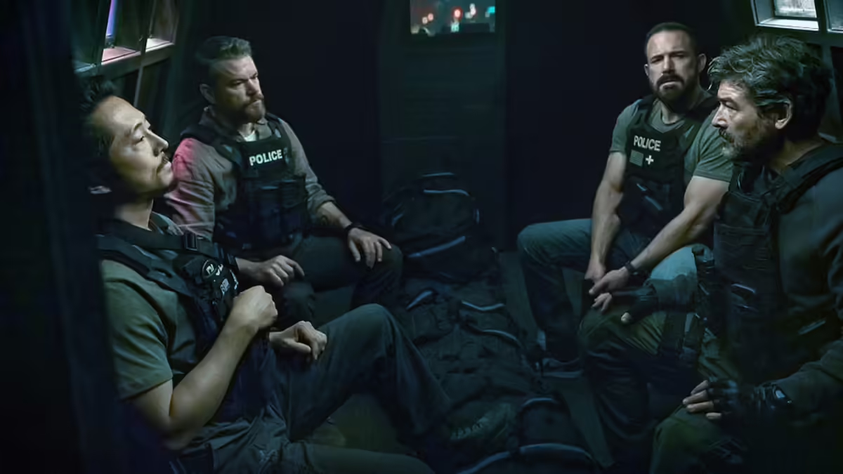 Ben Affleck and Matt Damon star in The Loot, Netflix's new thriller.