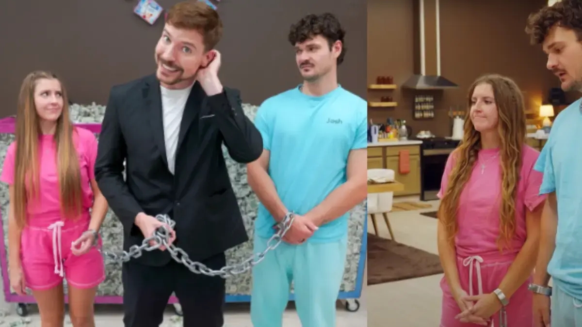 MrBeast ha pagato quasi 1 miliardo di dollari a una coppia di ex per ammanettarli per 30 giorni.