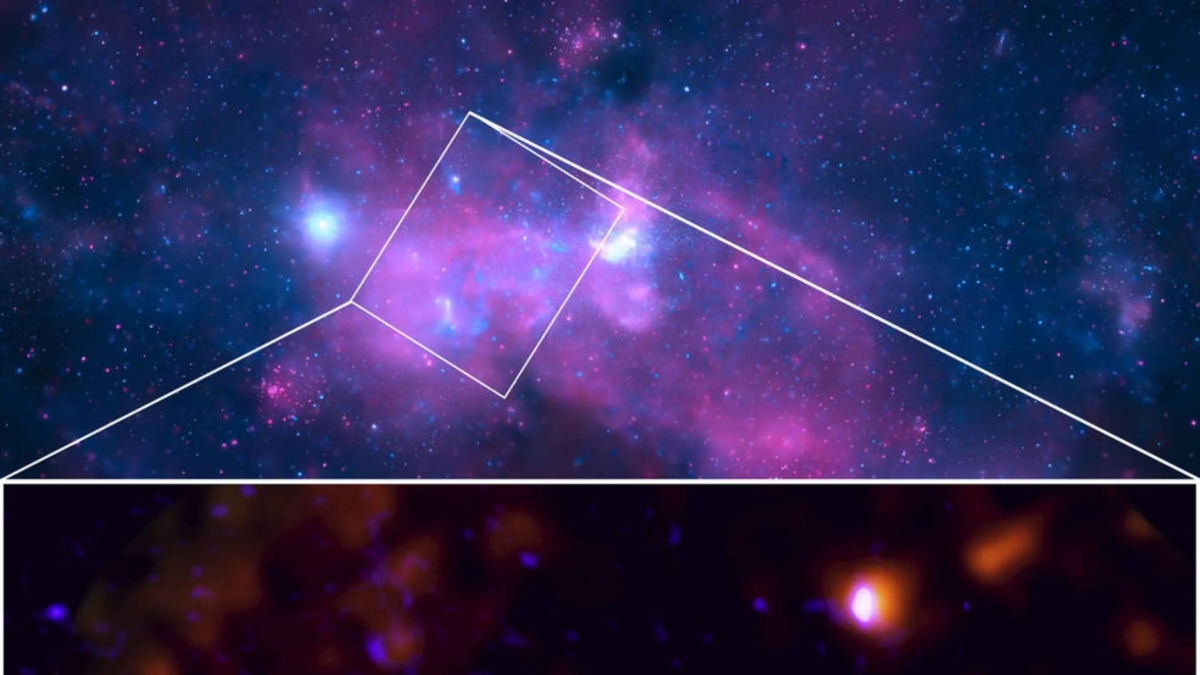 The black hole at the center of the Milky Way 'woke up' two centuries ago, new NASA observations reveal.